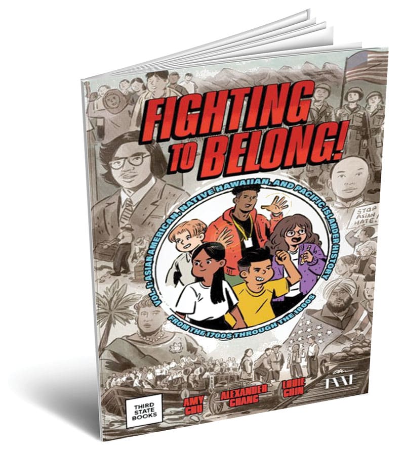 Fight to Belong graphic novel by Alex Chang