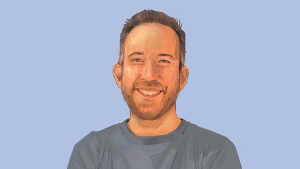 Illustration of Jeff Booth