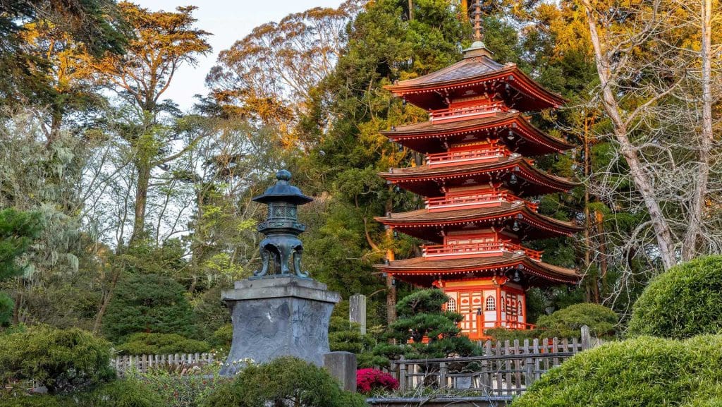 Japanese Tea Garden at Gardens of Golden Gate Park