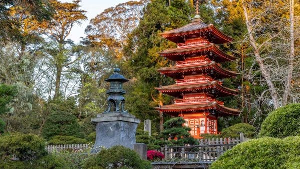 Japanese Tea Garden at Gardens of Golden Gate Park