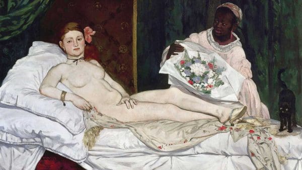 Édouard Manet’s “Olympia” (1863), oil on canvas, Musée d’Orsay, Paris.