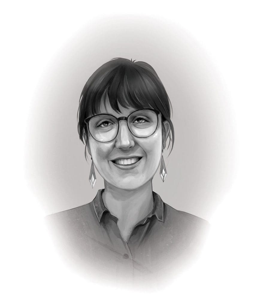 Illustration of Caroline Lillian Schopp